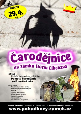 Čarodějnice na zámku Horní Libchava