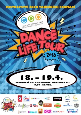 Dance Life Tour 2015 - Mistrovství Čech tanečních formací - mini, děti