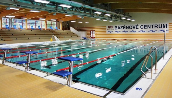 Bazénové centrum v KV Areně - Karlovy Vary
